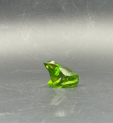 Baccarat Crystal Small Green Frog Figurine