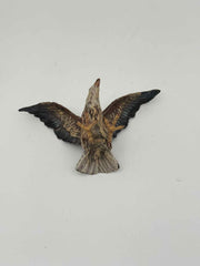 1900 Vienna Cold Painted Bronze Eagle Miniature Figurine
