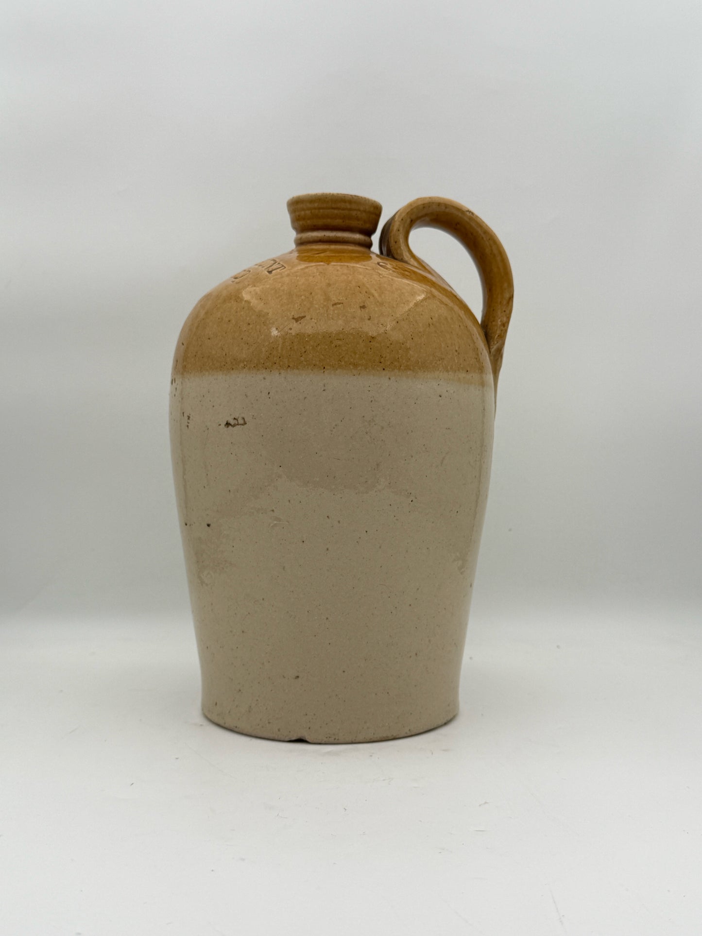 Antique 19th Century "John Hunt Burford" Whiskey Jar