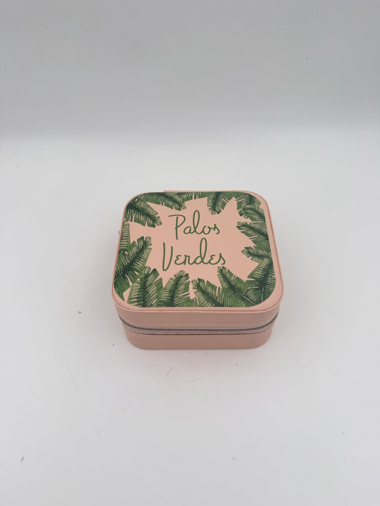Palos Verdes Pink Travel Jewelry Box