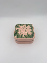 Palos Verdes Pink Travel Jewelry Box