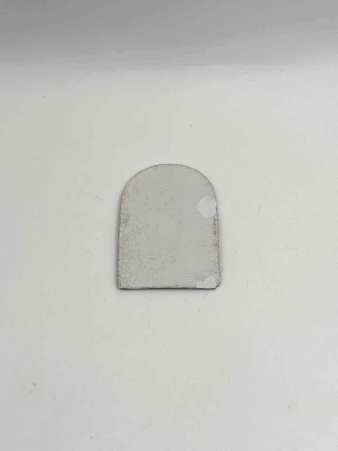 Madonna And Child Miniature Handpainted Painting On Porcelain