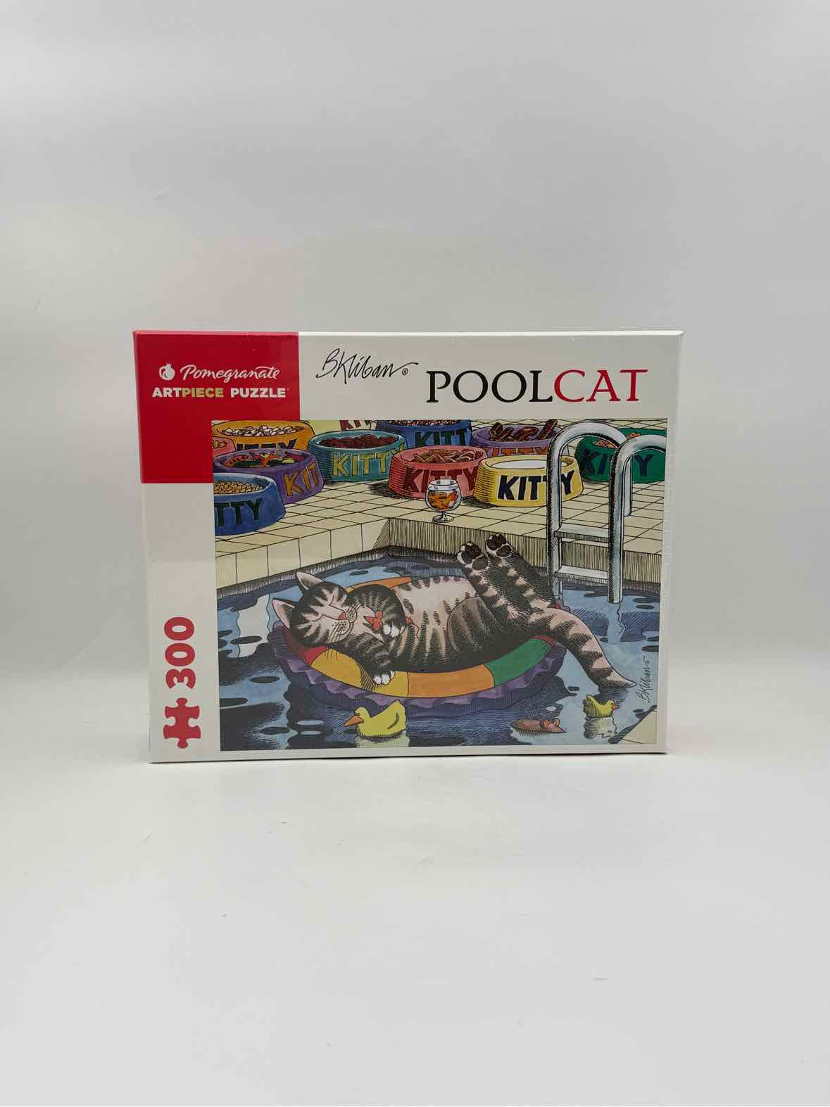 B. Kliban "Poolcat" 300 Piece Puzzle