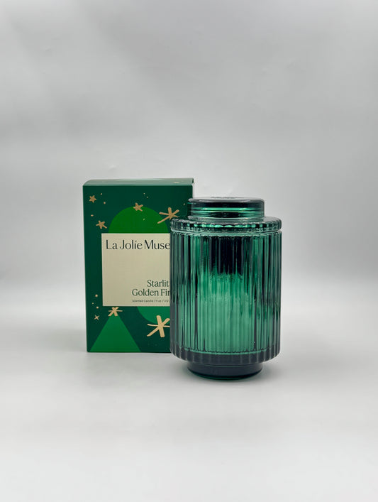 La Jolie Muse – Starlit Golden Fir 11 oz Candle
