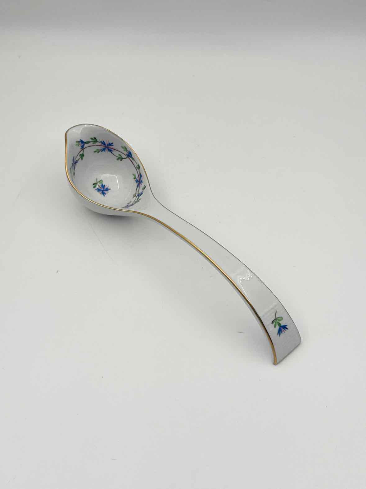 Herend "Blue Garland" Serving Spoon
