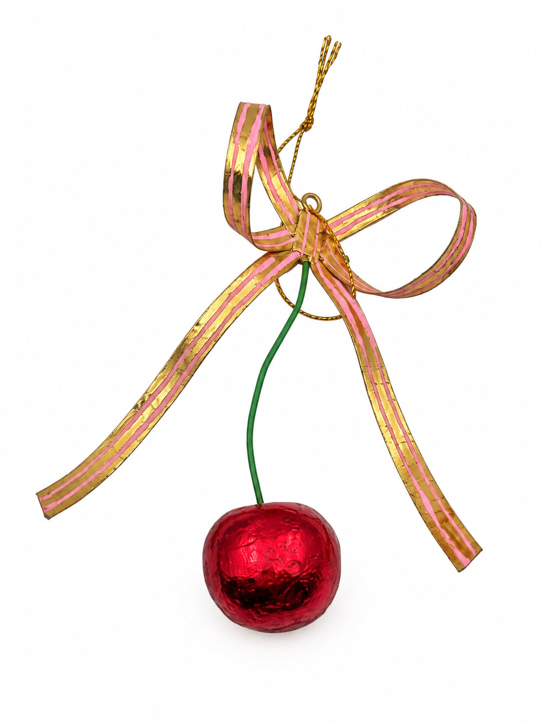 Coquette Cherry Ornament