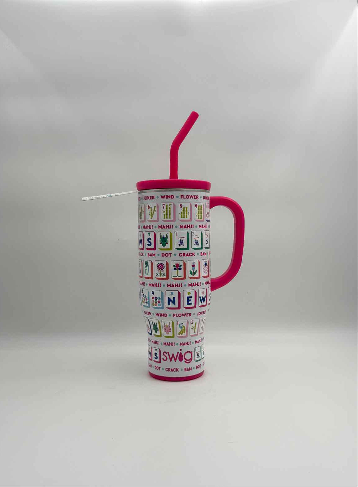 Mahjong Mega Mug 30oz Insulated Water Bottle Cup Stainless Tumbler
