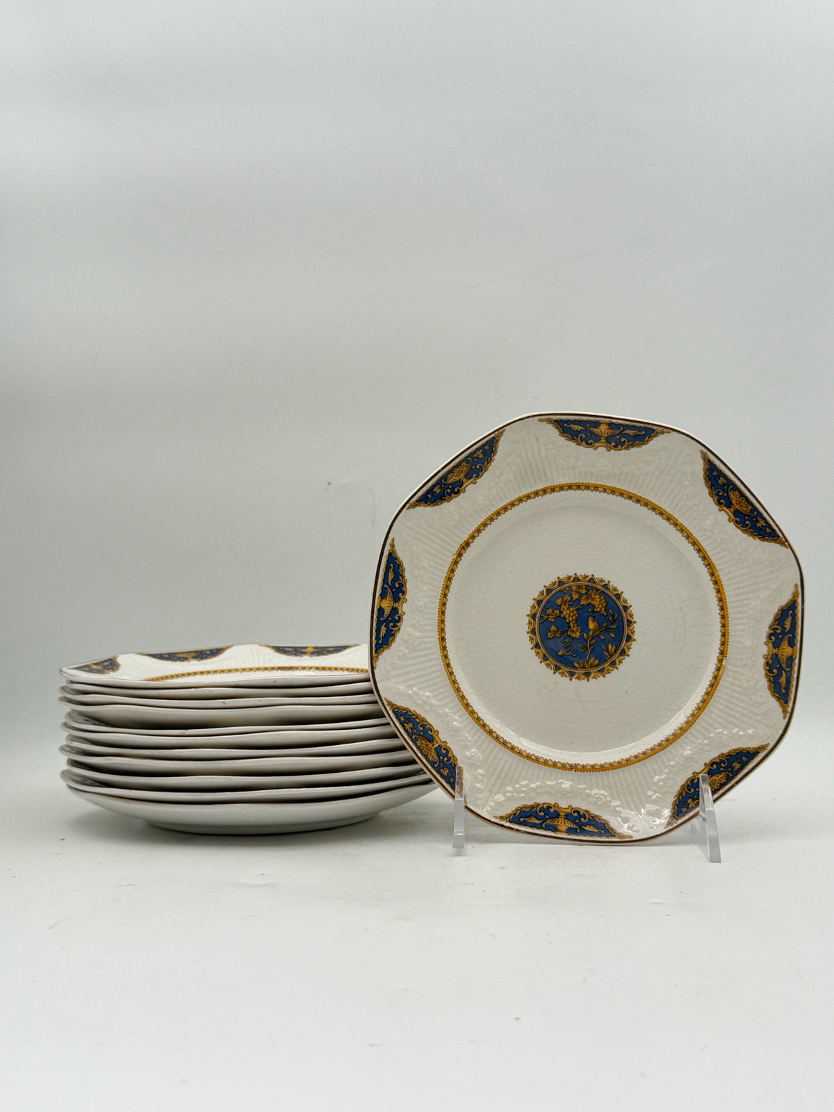 Meakin "Sol" Salad Plates- Set Of 12