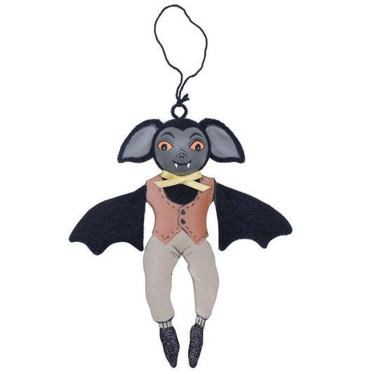 Joe Spencer Gideon Tin Bat Ornament