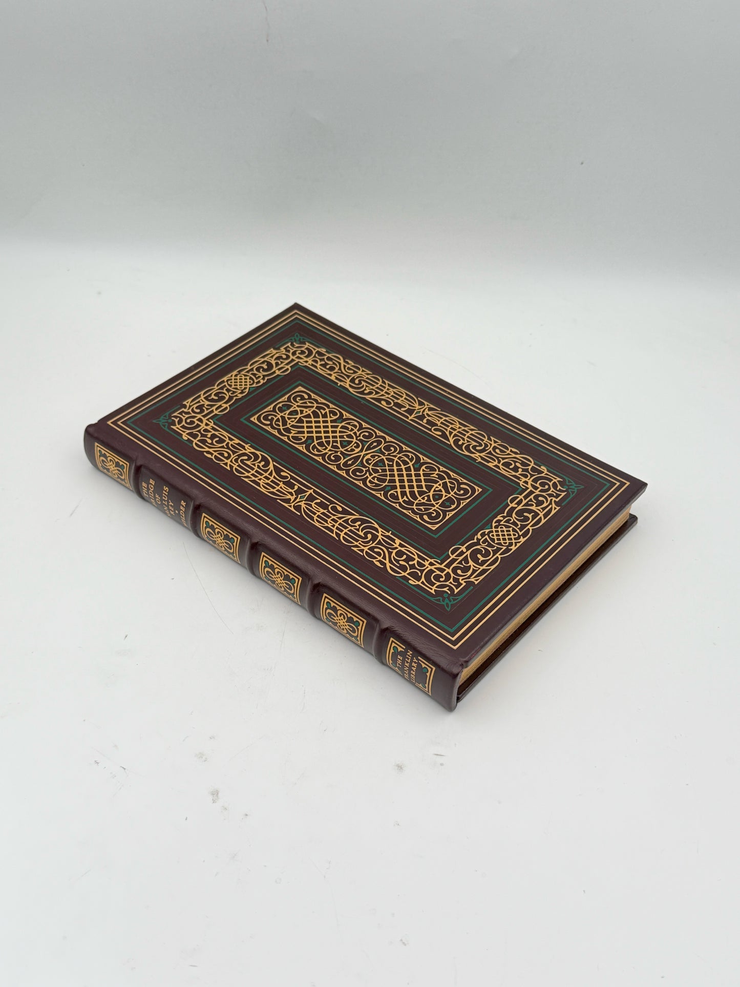 Thornton Wilder "The Bridge Of San Luis Rey" Hardcover Book- Franklin Edition