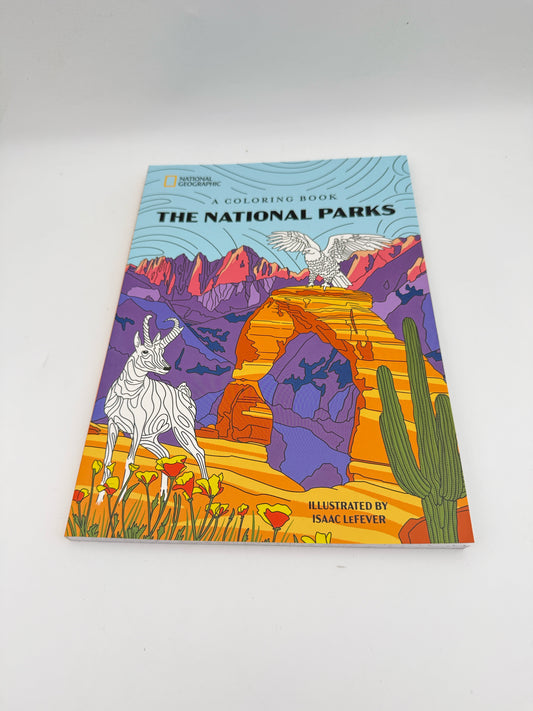 National Geographic "The National Parks" Coloring Book