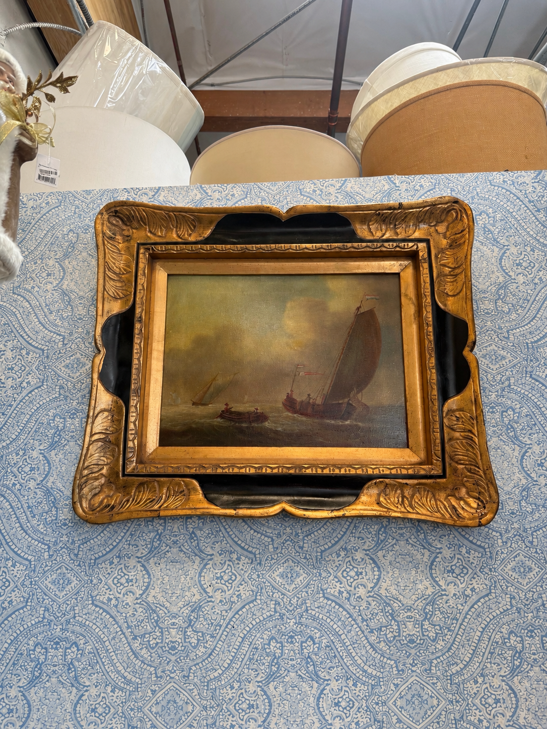 Original Oil on Canvas - Nautical Painting by Matt Thomas