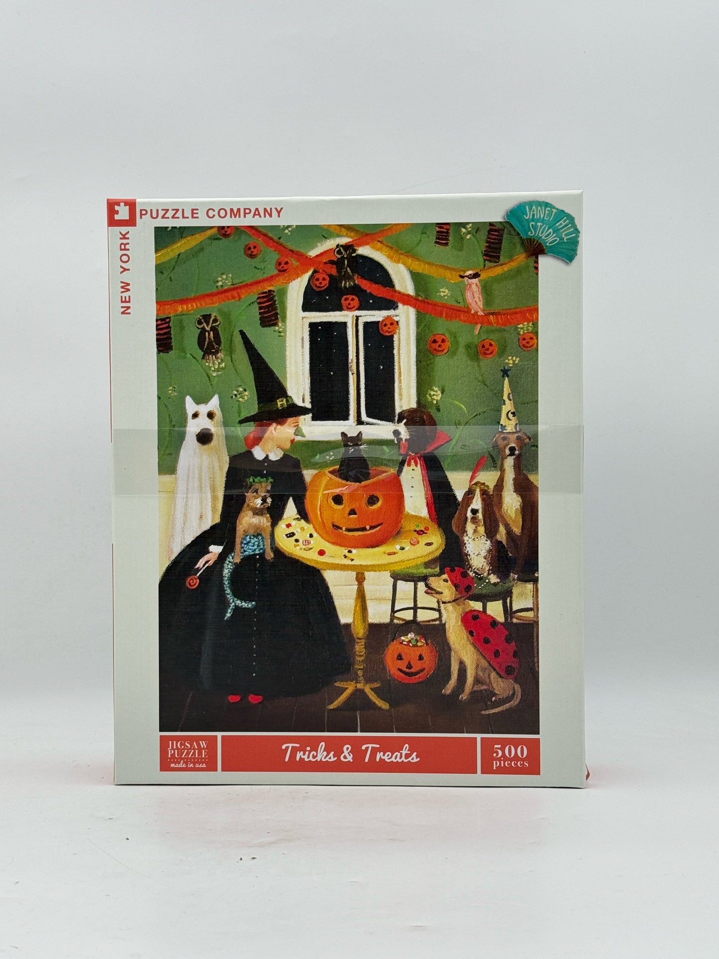 New York Puzzle Company "Trick Or Treats" 500 Piece Puzzle
