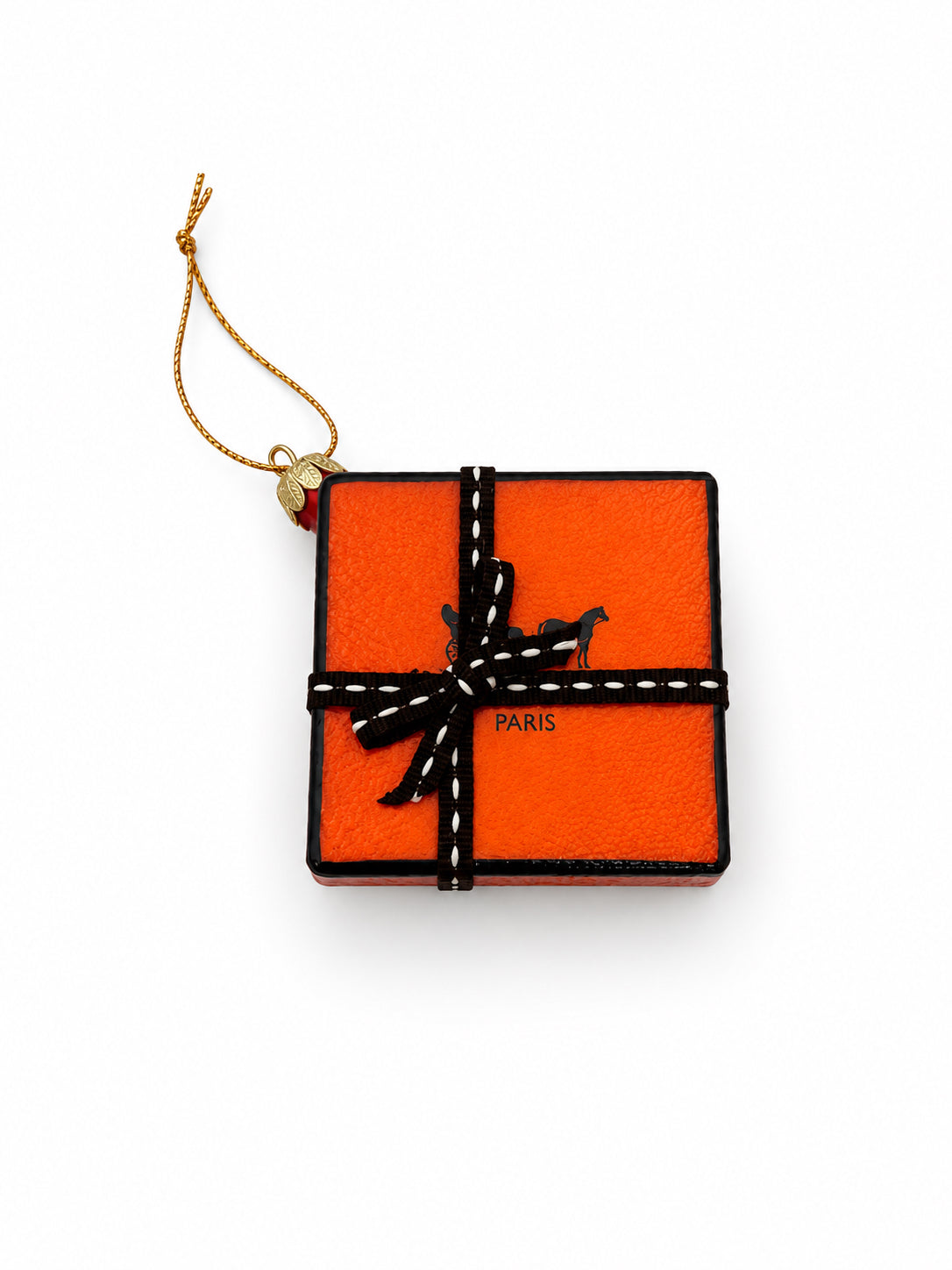 The Orange Box From Paris Ornament