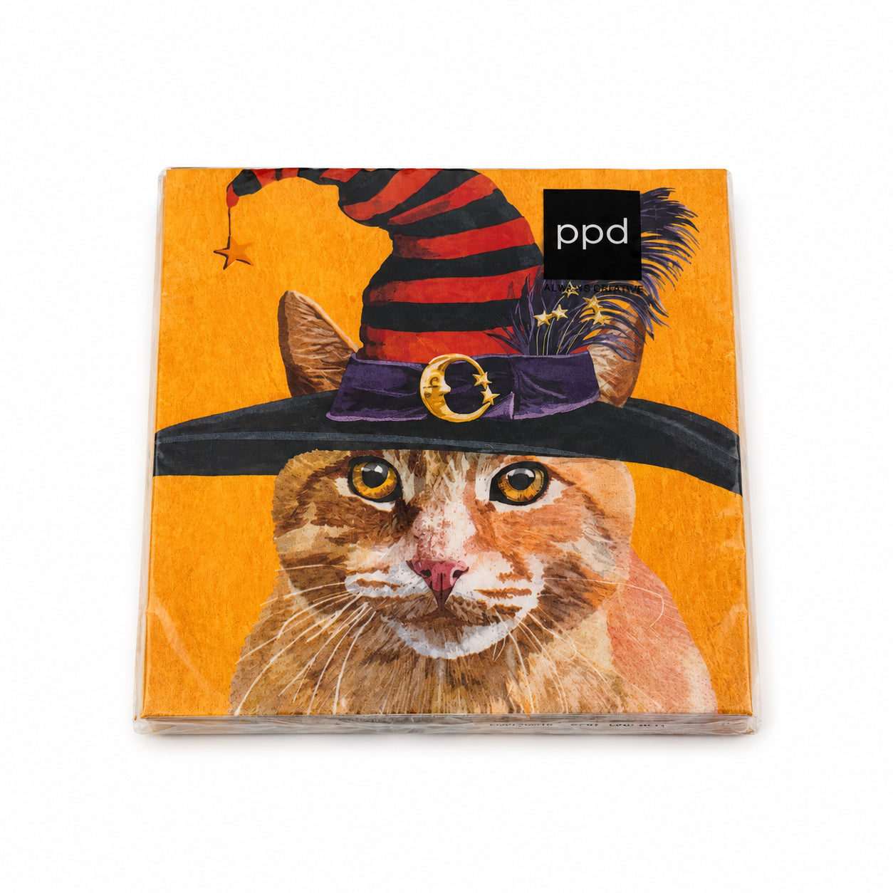 Halloween Cat Napkins