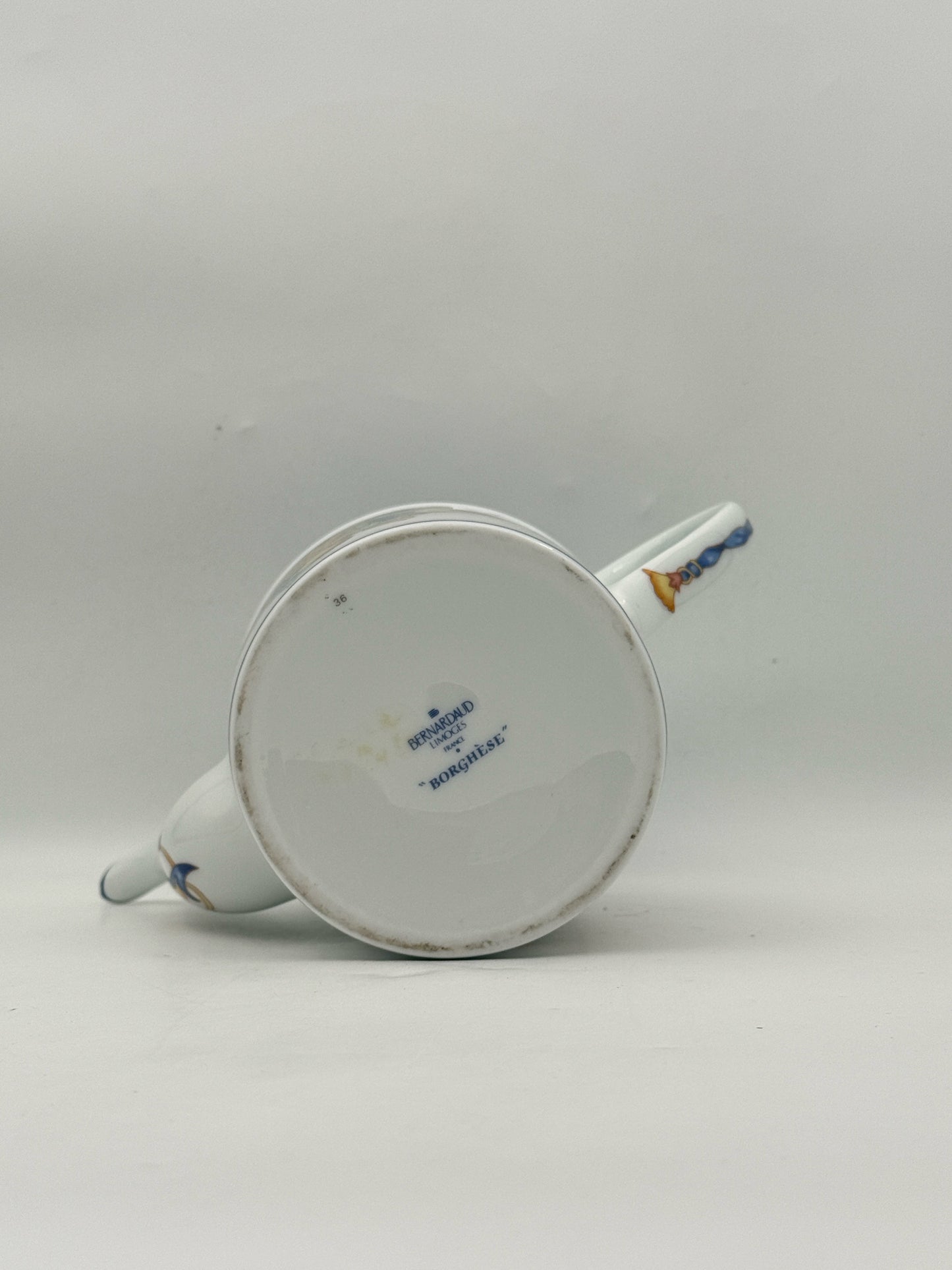 Bernardaud "Borghase" Coffee Pot Creamer And Sugar Set