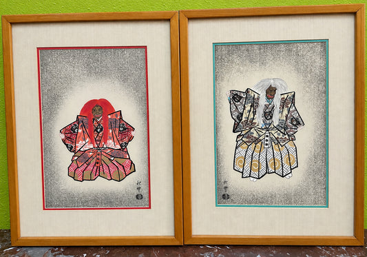 Pair of Japanese Woodblock Prints