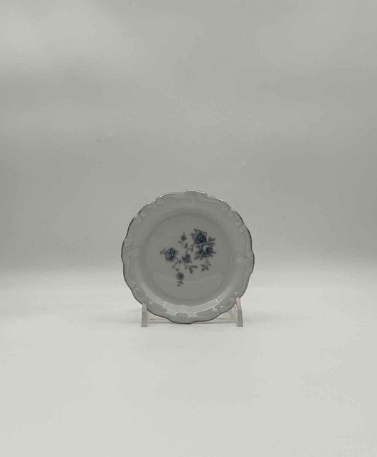 Vintage Johann Haviland Bavaria Blue Floral Butter Pat Dish – Germany