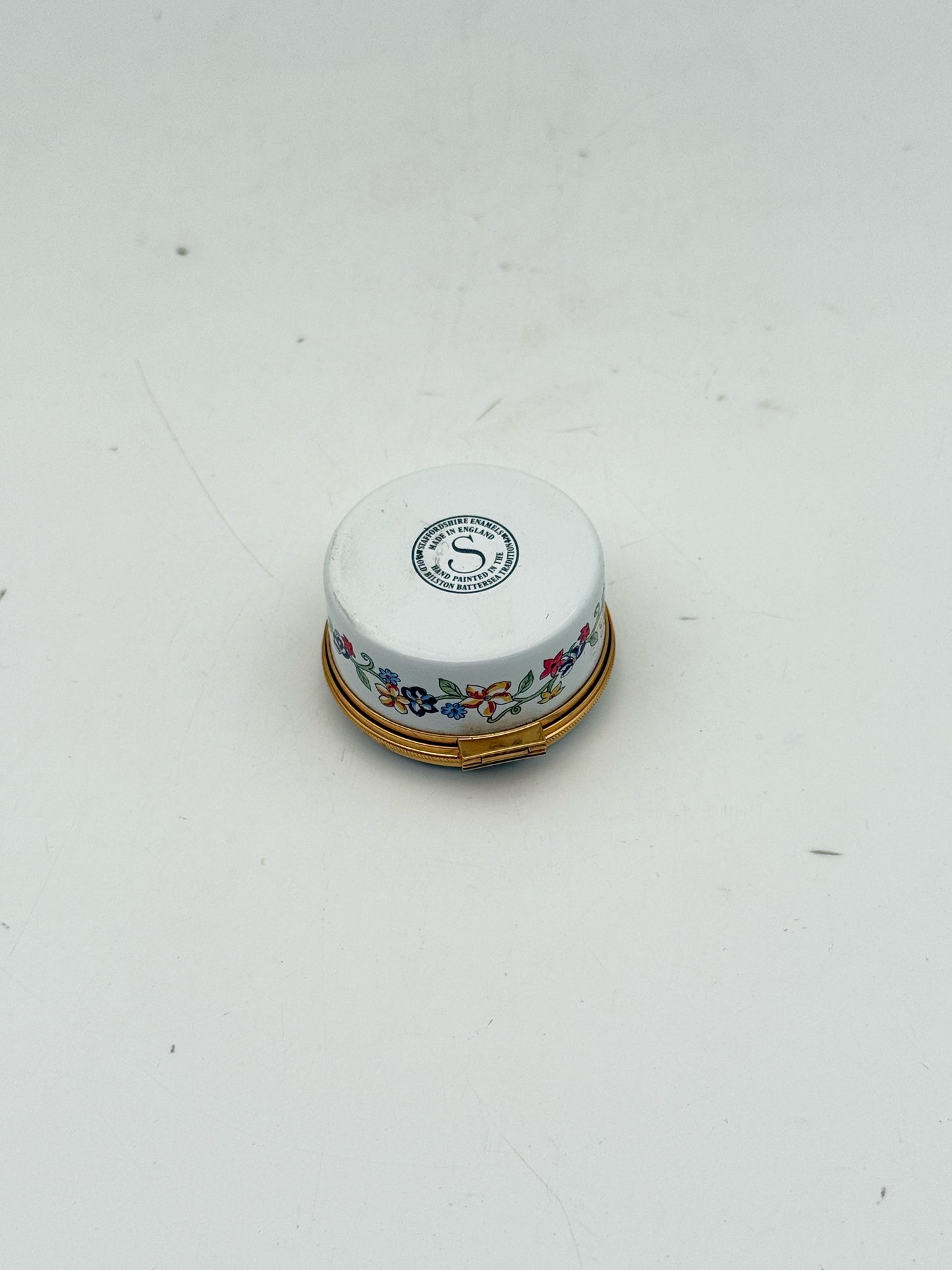 Staffordshire English Enamel Box