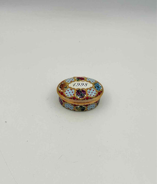 Halycon Days "1998" Enamel Box