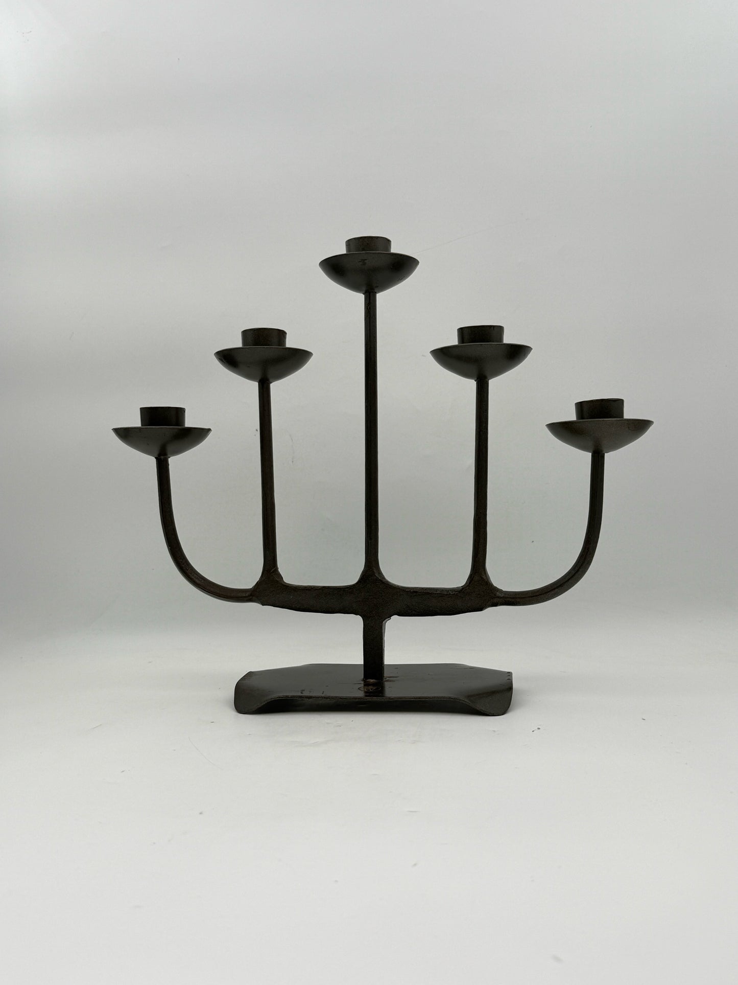 Vintage 5 Arm Metal Candelabra