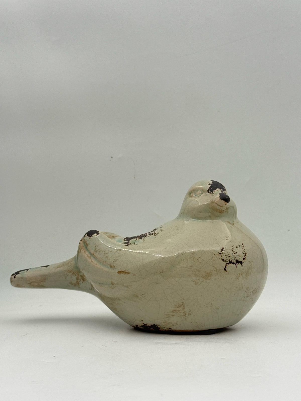 Ceramic Bird Votive Holder
