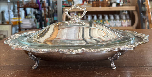 Silver plate Vegetable Server