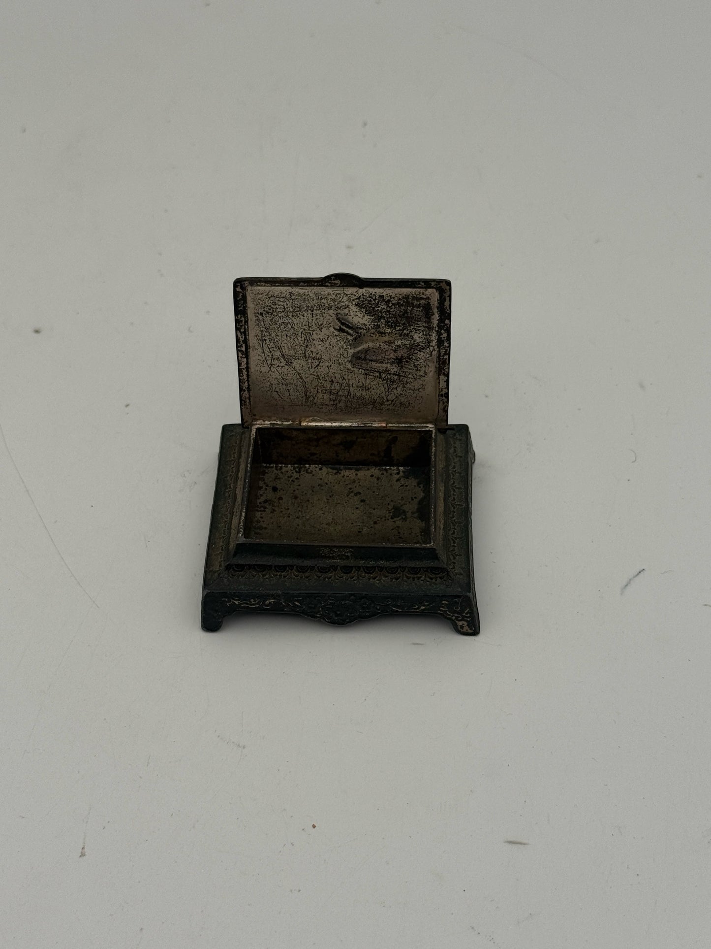 Japanese Meji Period Bronze Stamp Box
