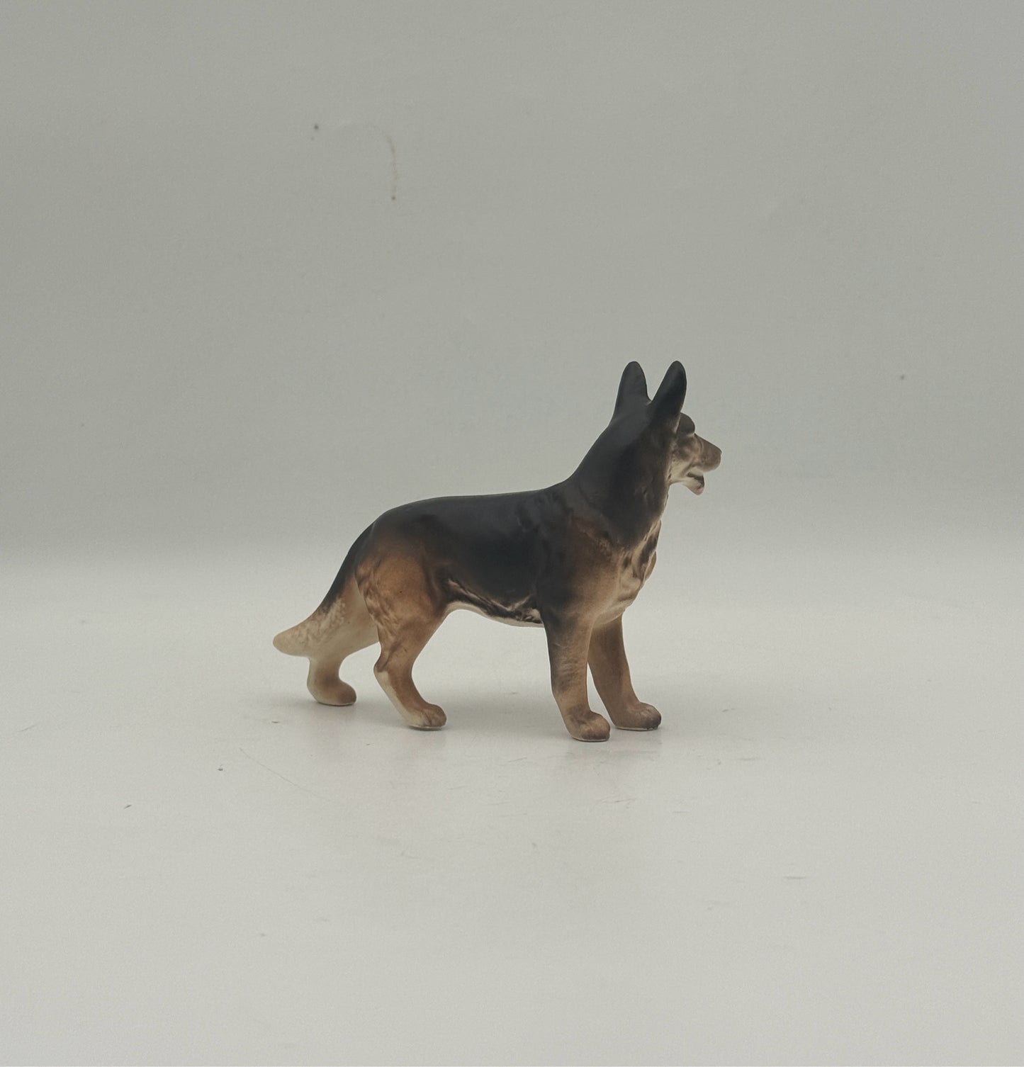 Vintage German Shepherd Dog Figurine