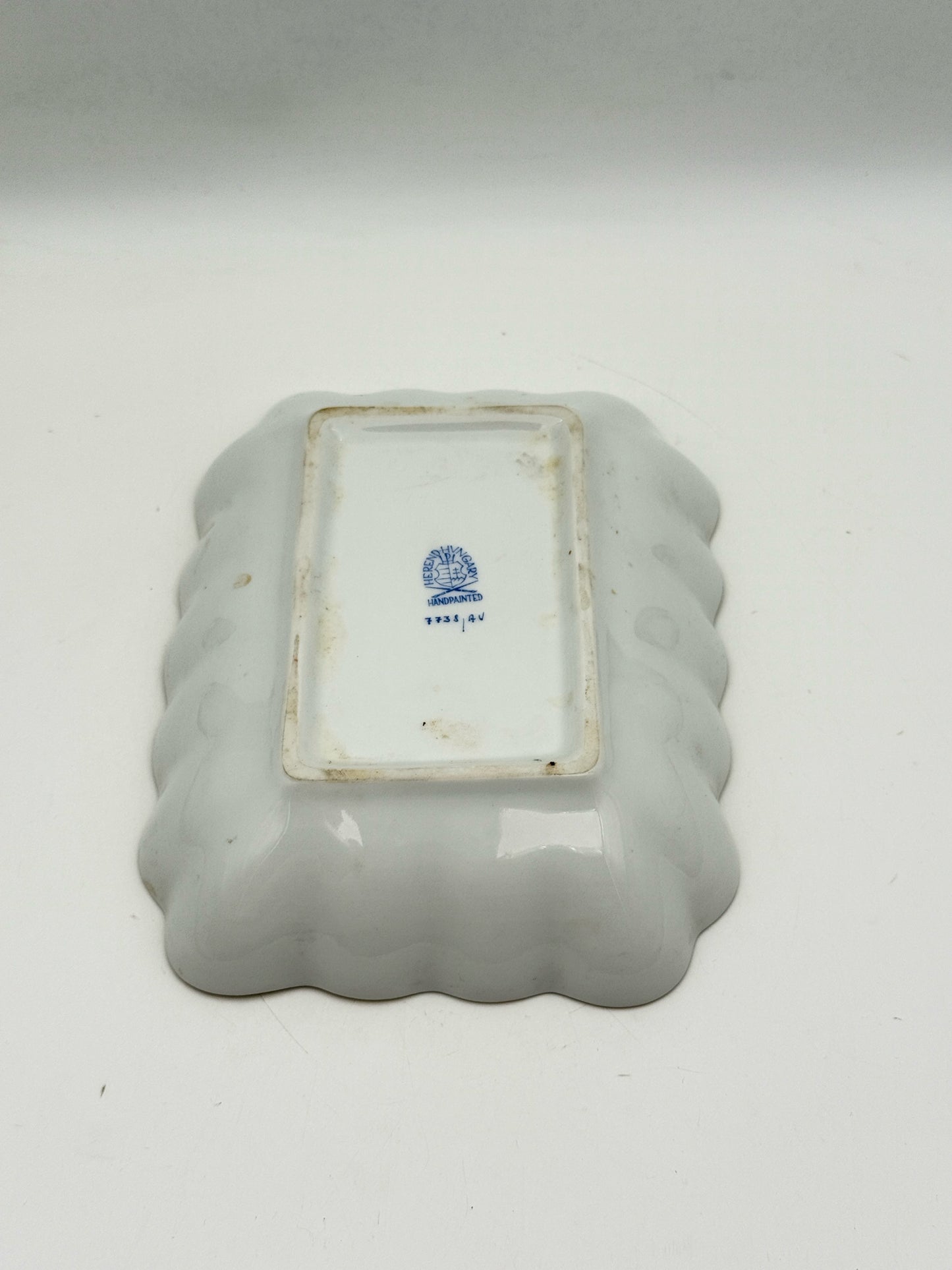 Herend Green Chinese Bouquet Serving Dish