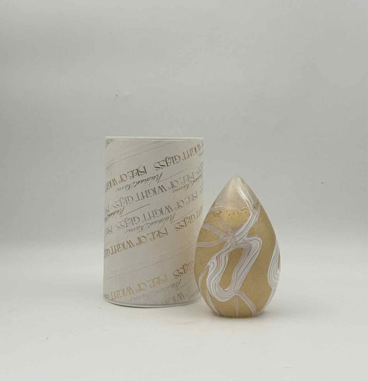 Isle of Wight Tear Shaped Paperweight