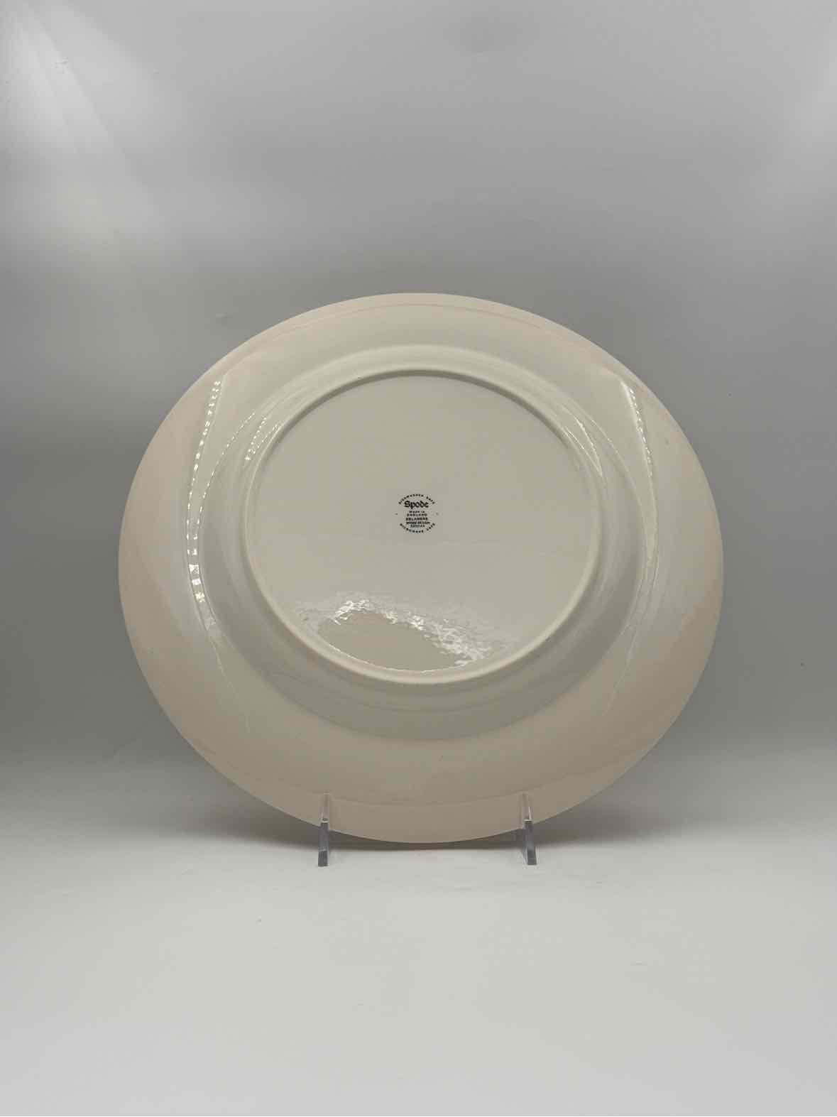 Spode Cranberry Delamere Platter Made In England