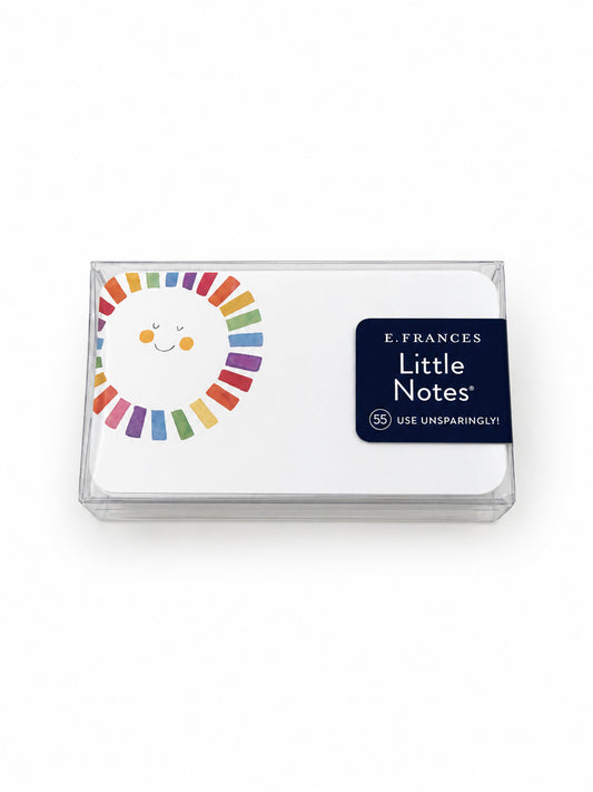 E Frances Smiling Sun Notecards