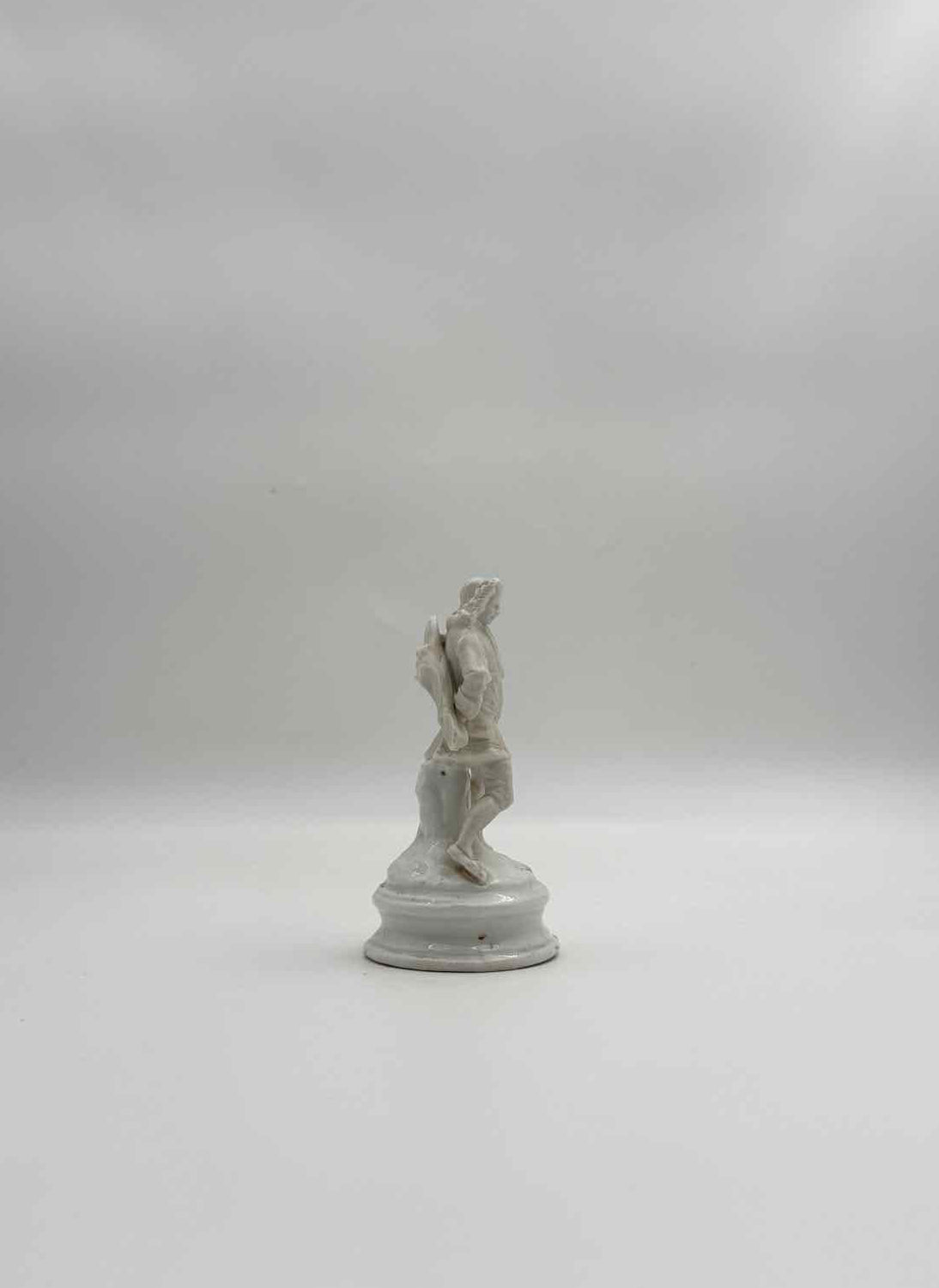 Antique 19th Century French Style Porcelain Marble Figurine Decor Art