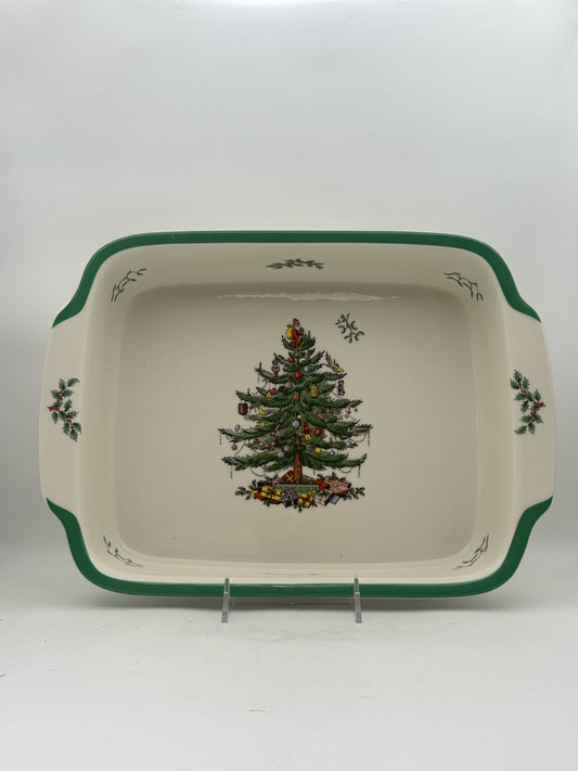 Spode Christmas Tree Casserole Dish