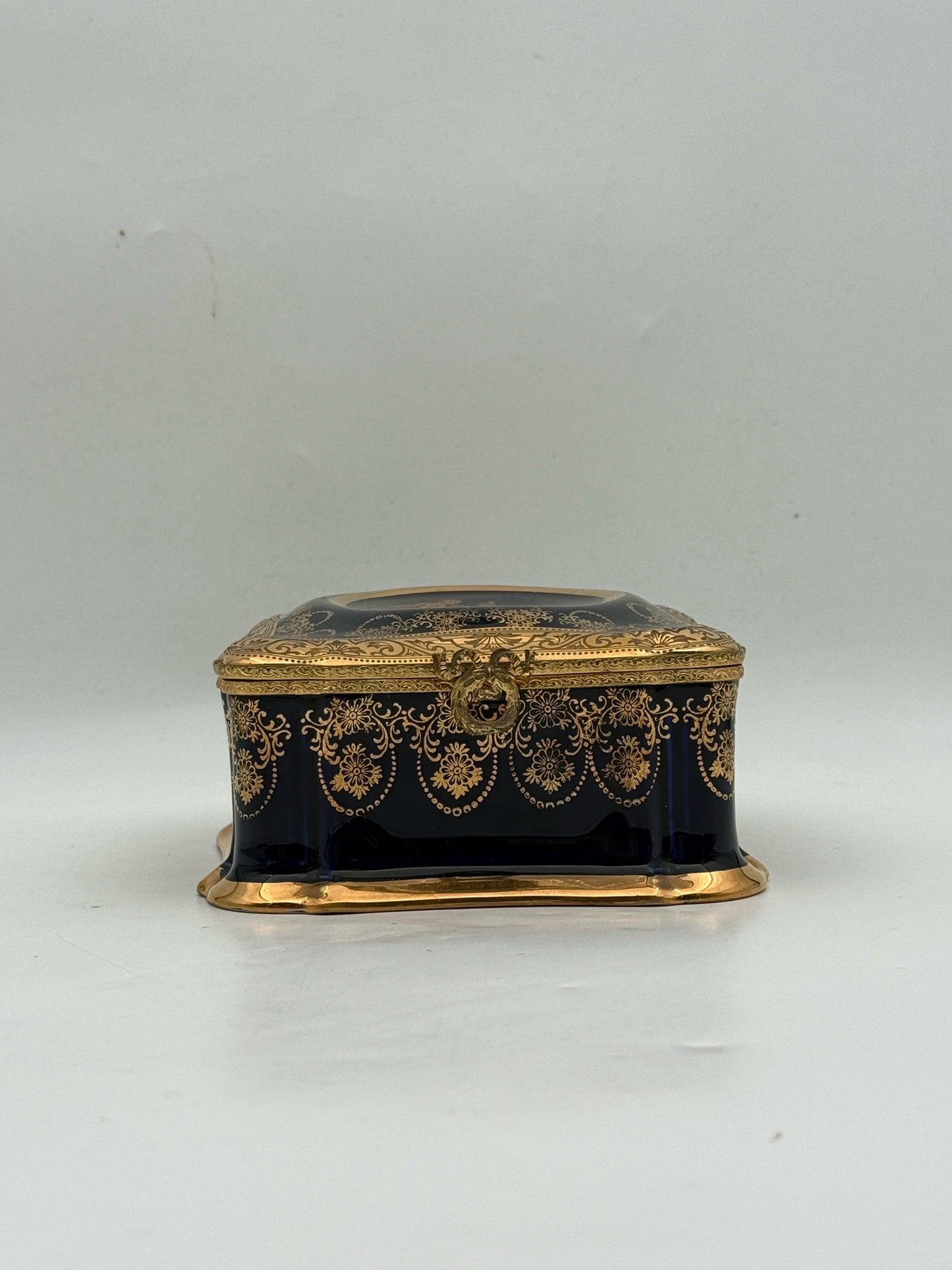 Imperial Limoges Courting Scene Box