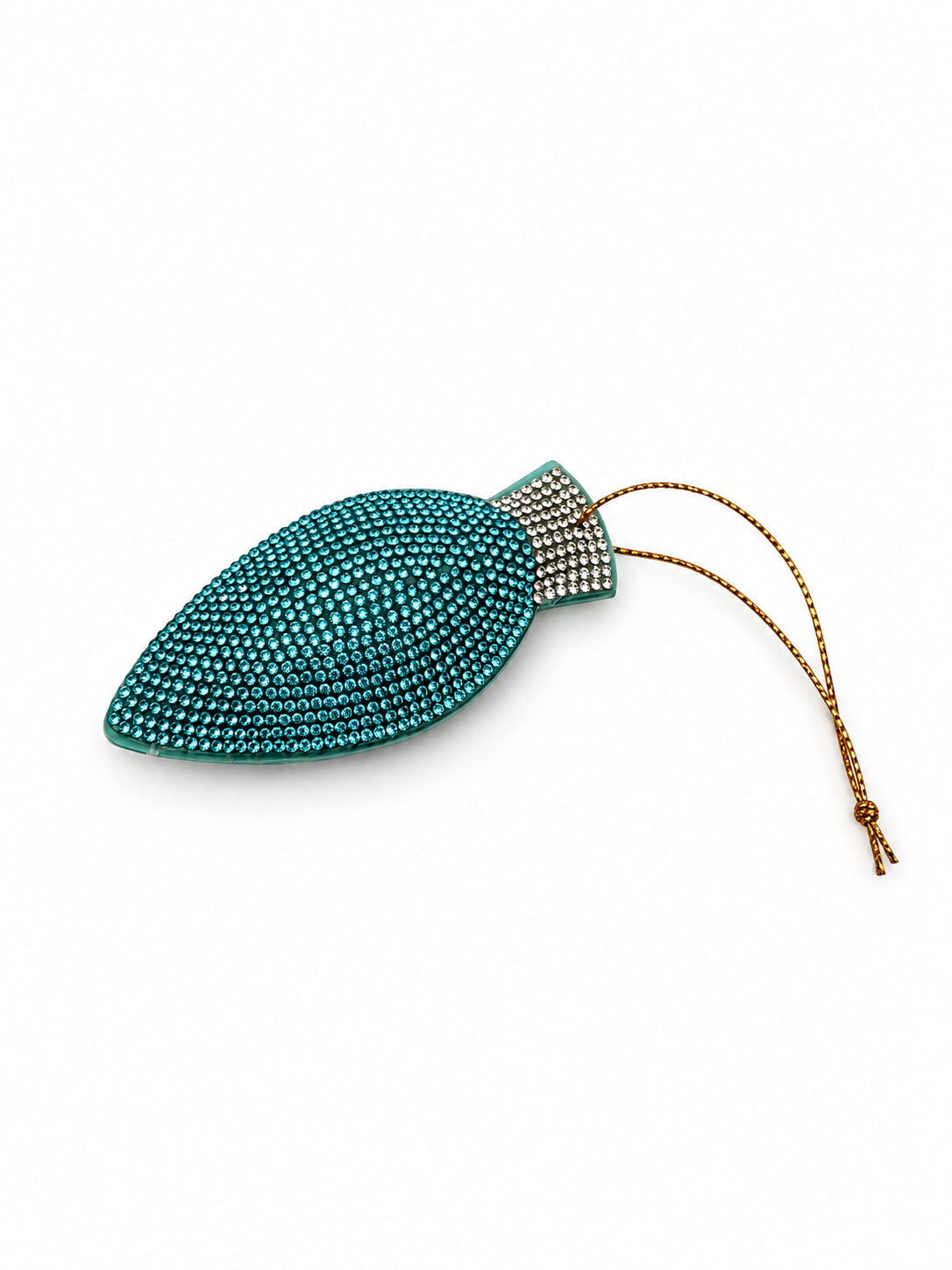 Kurt S. Adler Blue Rhinestone C9 Bulb Ornament