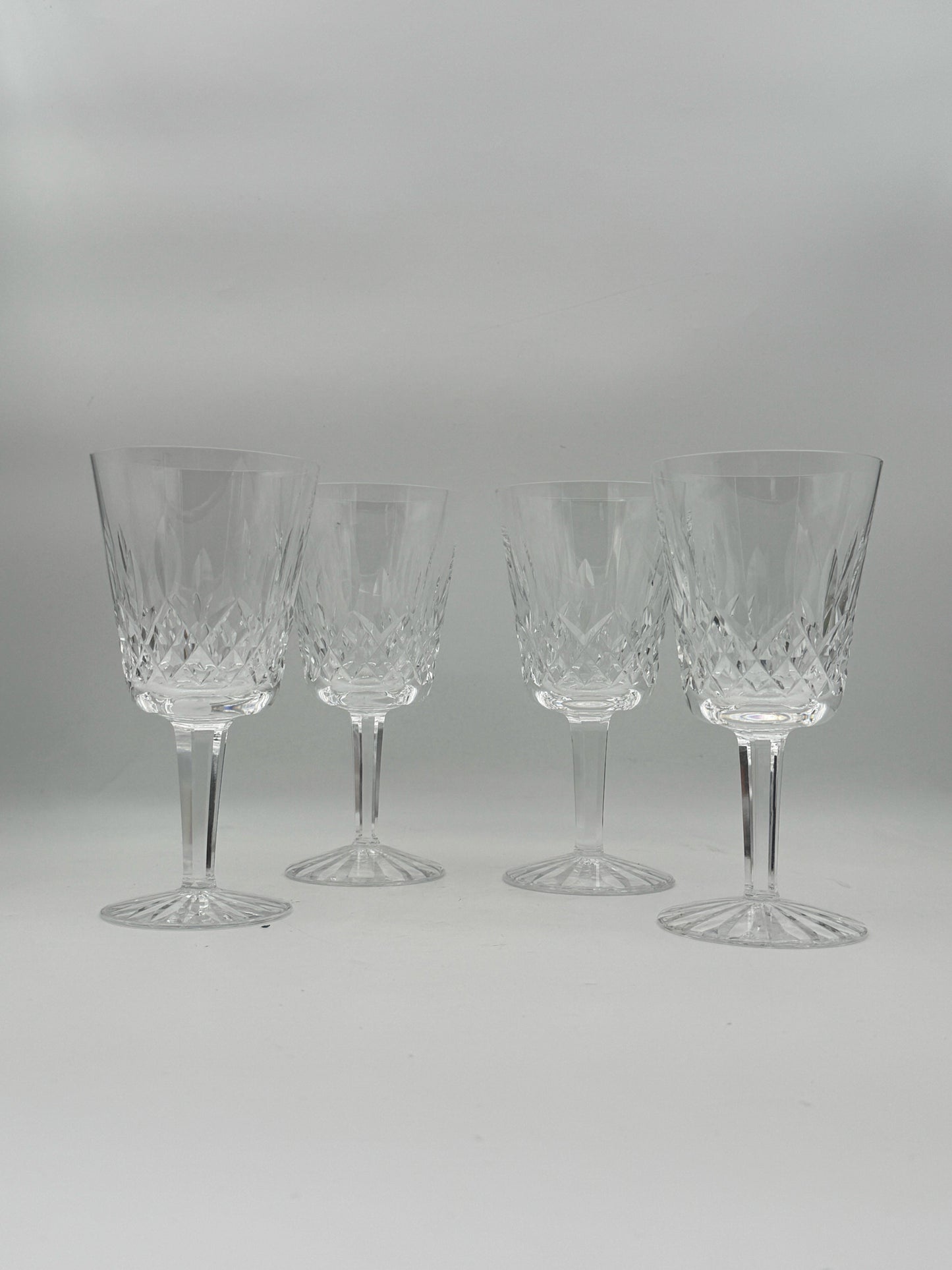 Waterford Crystal Lismore Wine Glass- Set Of Four