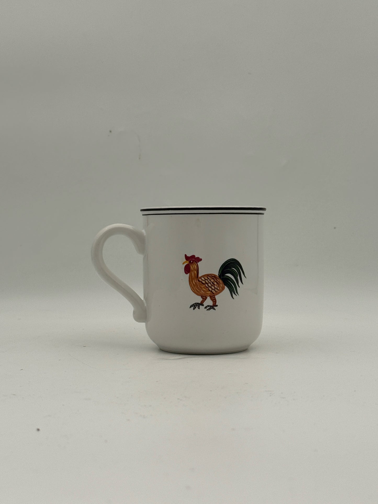 Villeroy And Boch "Design Naif" Pastoral Mugs- Set Of 4