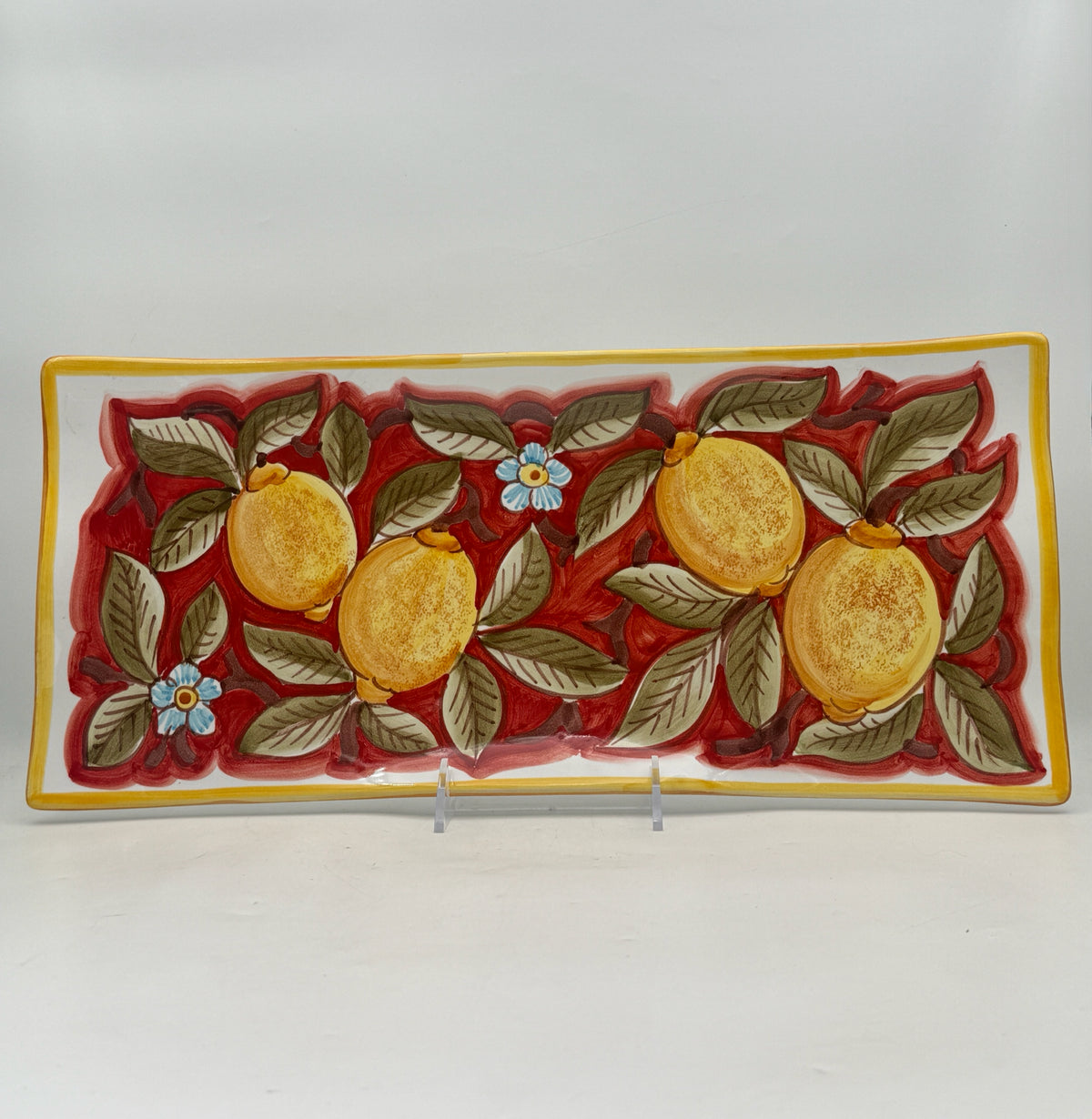 Deruta Lemon Serving Platter