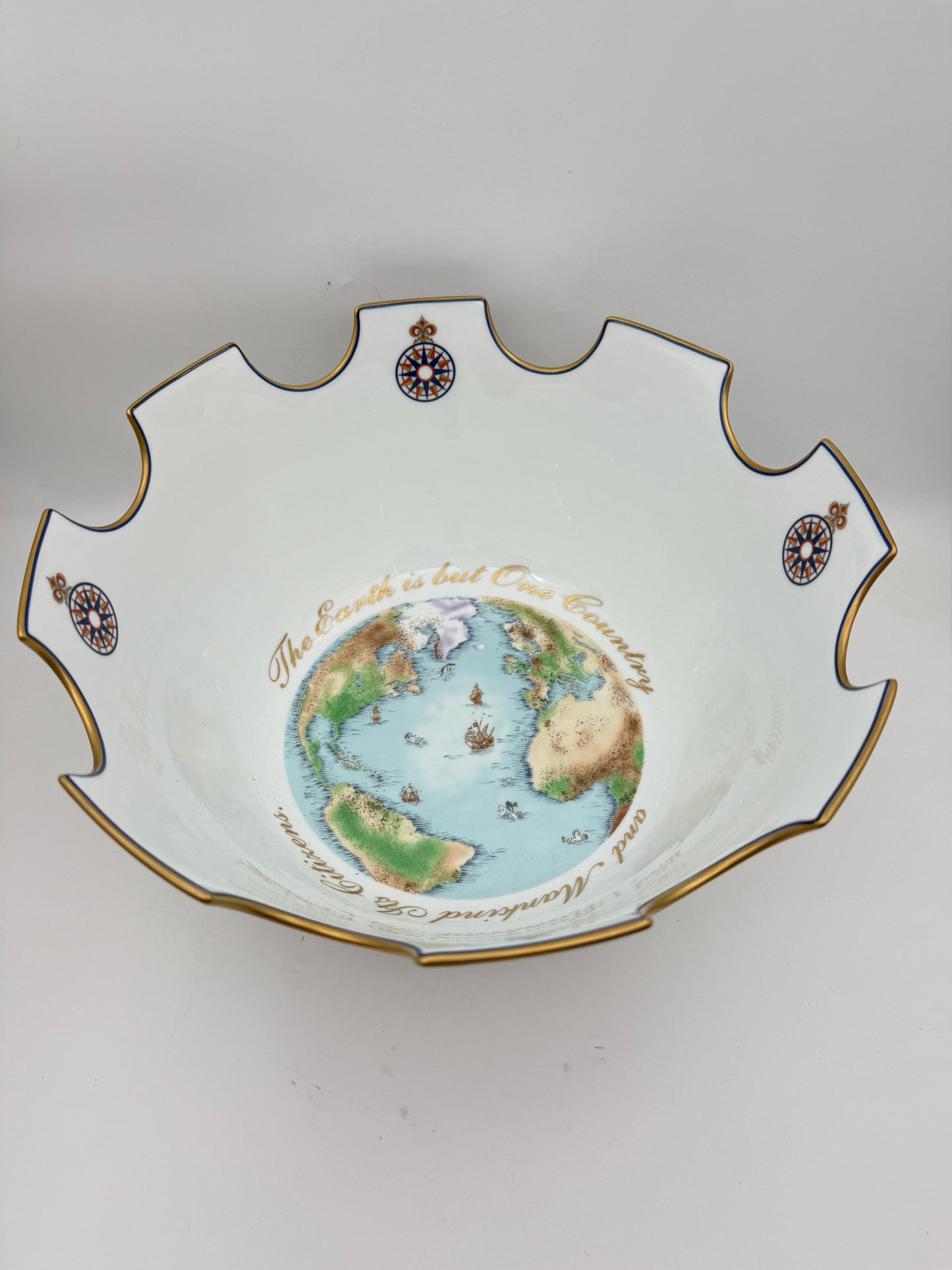 Mottehedeh 2000 New Millenium Porcelain Bowl