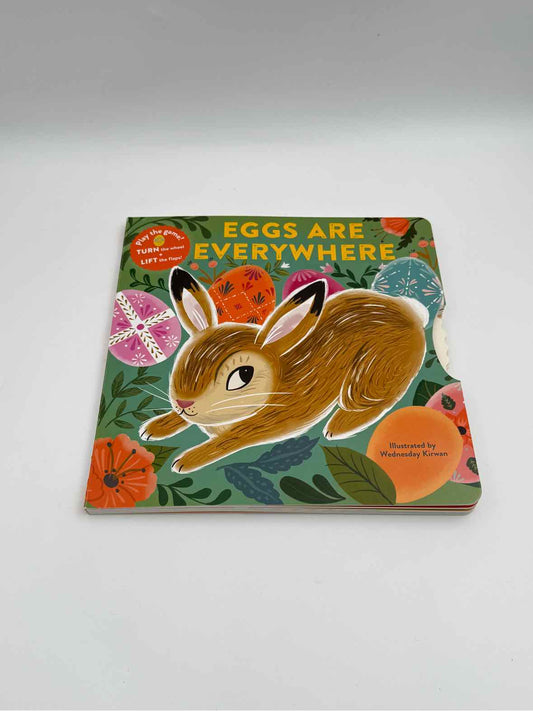 Eggs Are Everywhere By Wednesday Kirwan Children's Flap Book