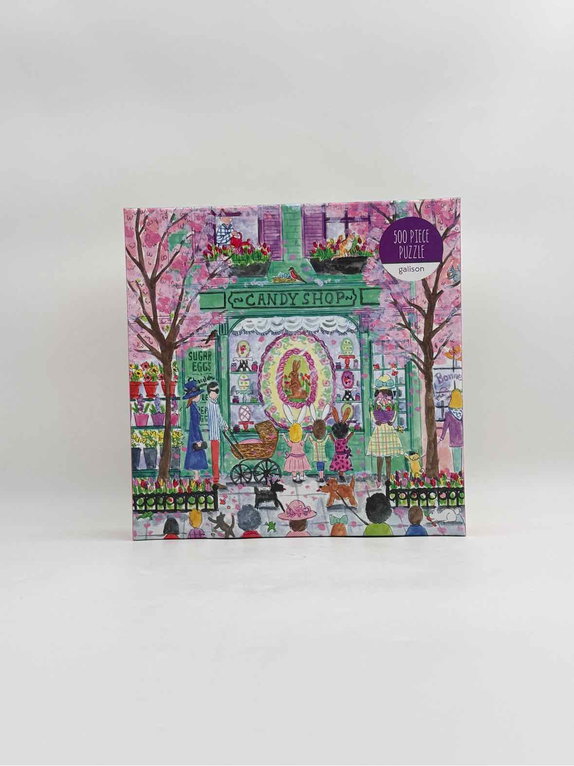 Easter Candy Shop 500 Piece Puzzle By Michael Storrings