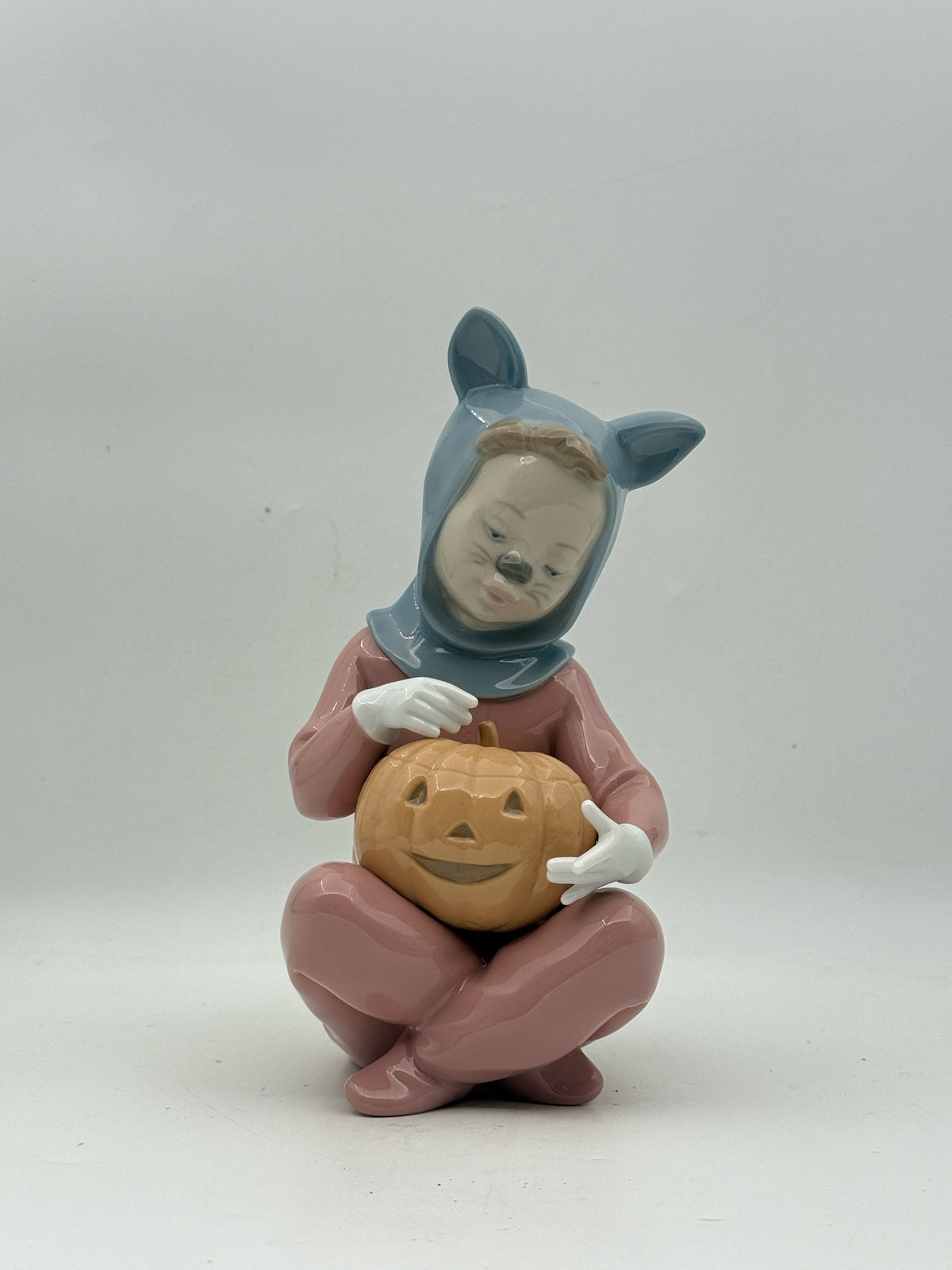 Lladro Halloween Night Pumpkin Baby Figurine