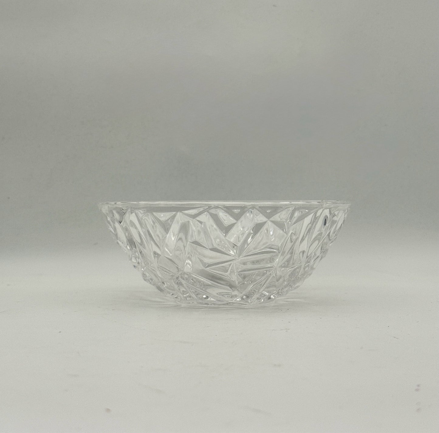Tiffany & Co Rock Cut Crystal Bowl