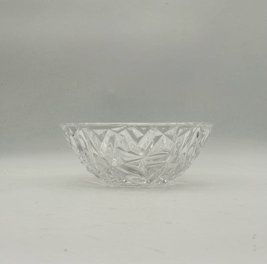 Tiffany & Co Rock Cut Crystal Bowl