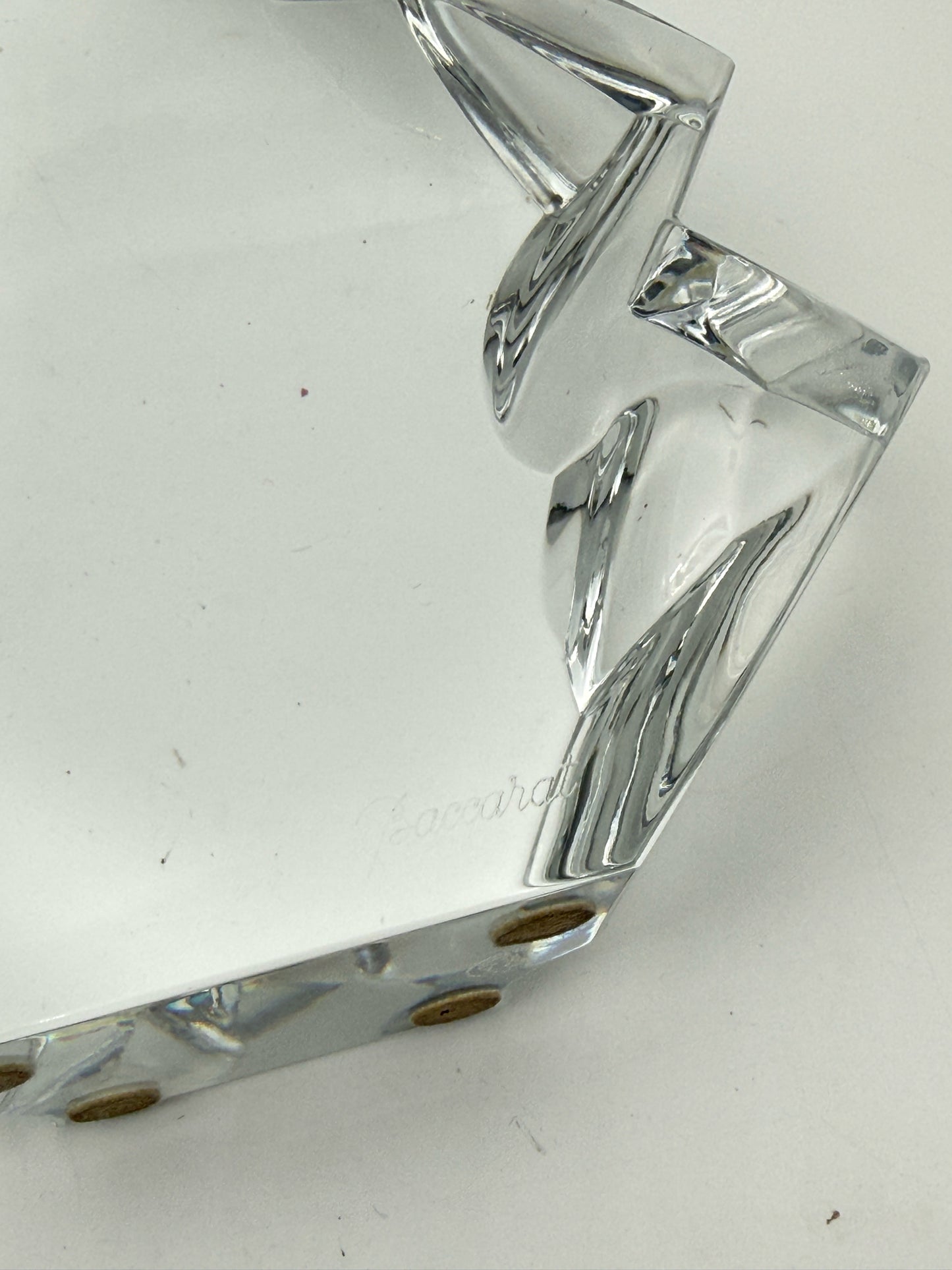 Baccarat Crystal Iceberg Sculpture