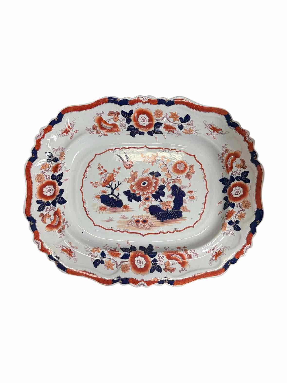 Antique English Ironstone Serving Platter
