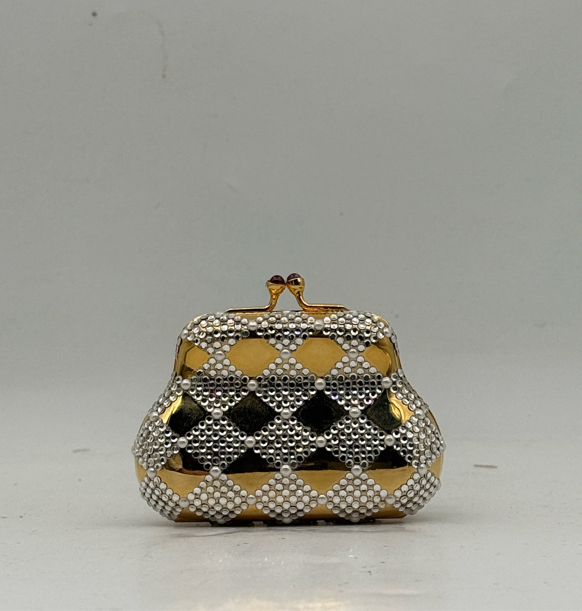 Judith Leiber Coin Purse With Box/Dustbag