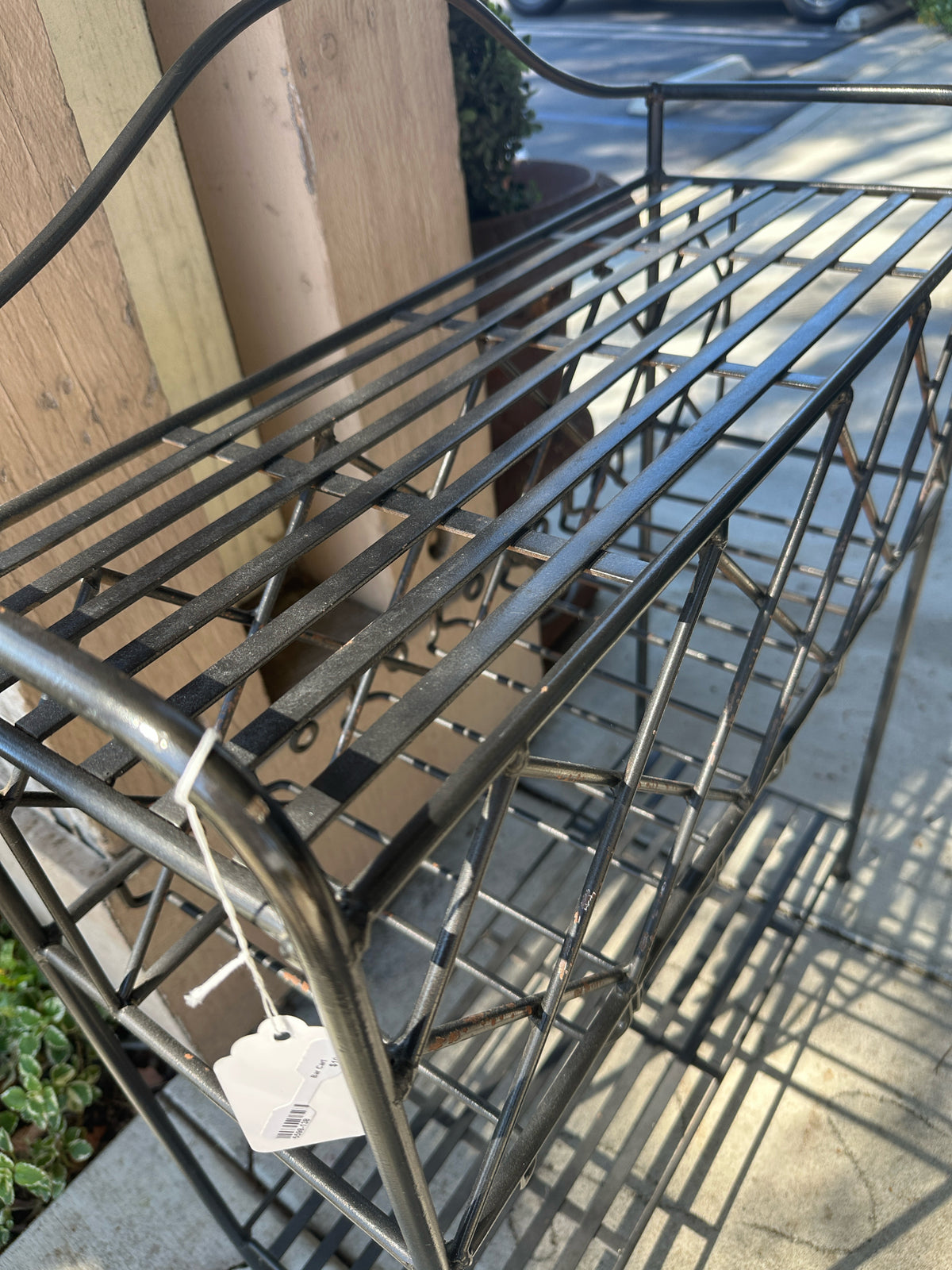 Metal Wine Rack- In Store Pick Up Only